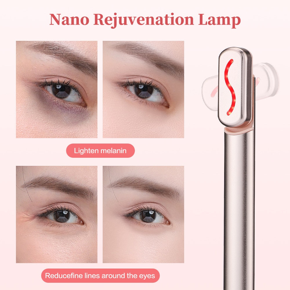 Red Light Facial Anti Aging Skin Tightening Massage Wand
