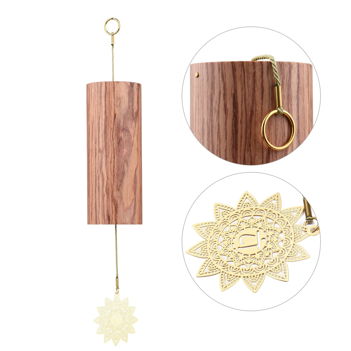 Chakra Chimes Natural Bamboo for Meditation and Relaxation