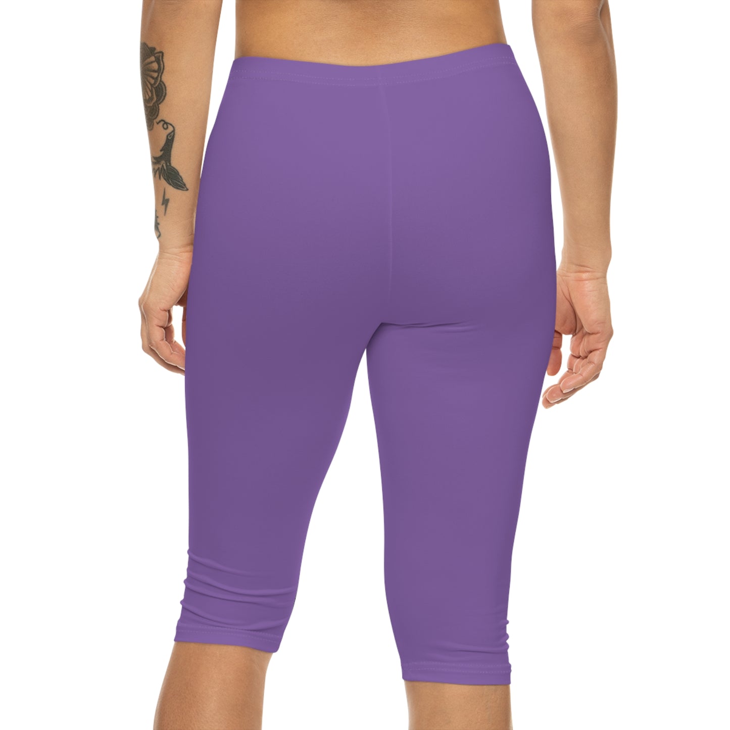 Peace Love Yoga Women’s Capri Leggings (AOP)