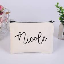 Personalized Makeup Bag