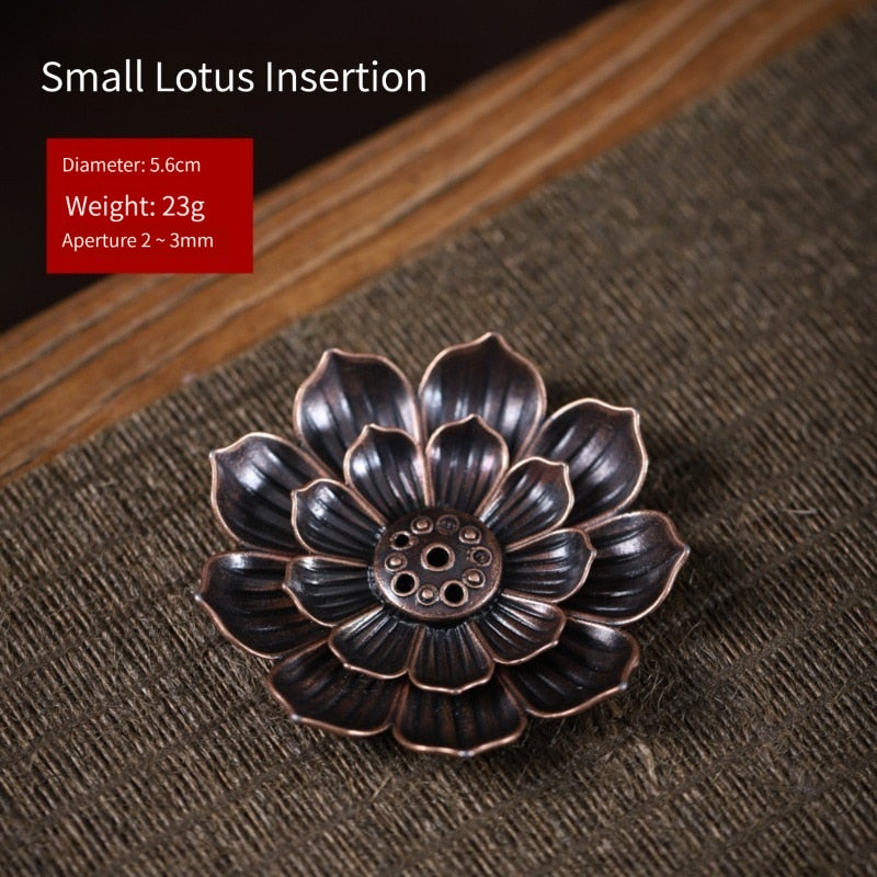 Lotus Incense Burner for Stick or coil Incense