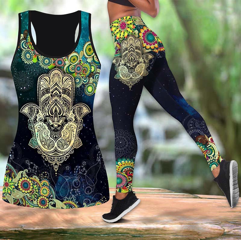 New Design - 2 Piece Yoga Activewear Set S-8XL