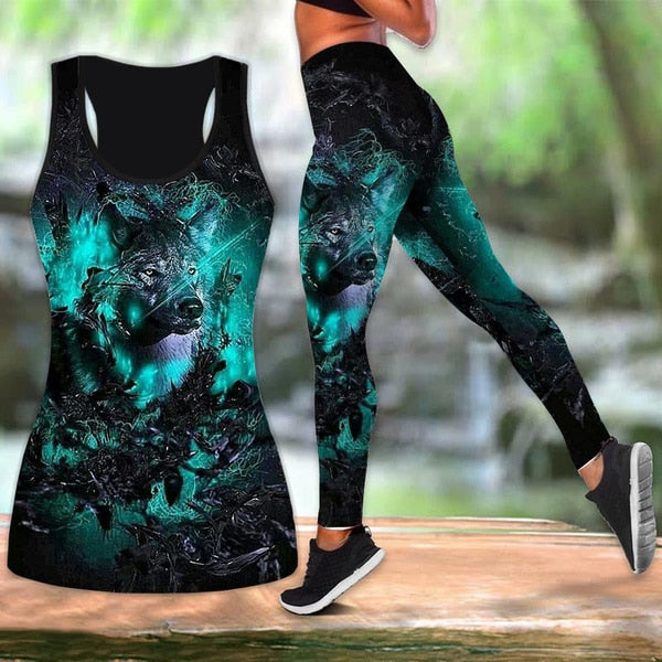 New Design - 2 Piece Yoga Activewear Set S-8XL