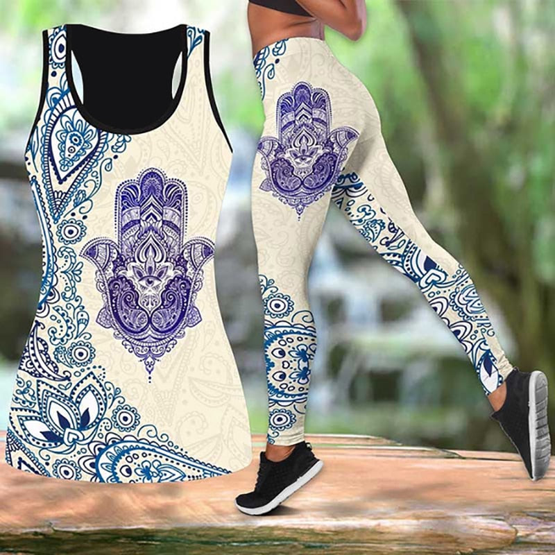 New Design - 2 Piece Yoga Activewear Set S-8XL