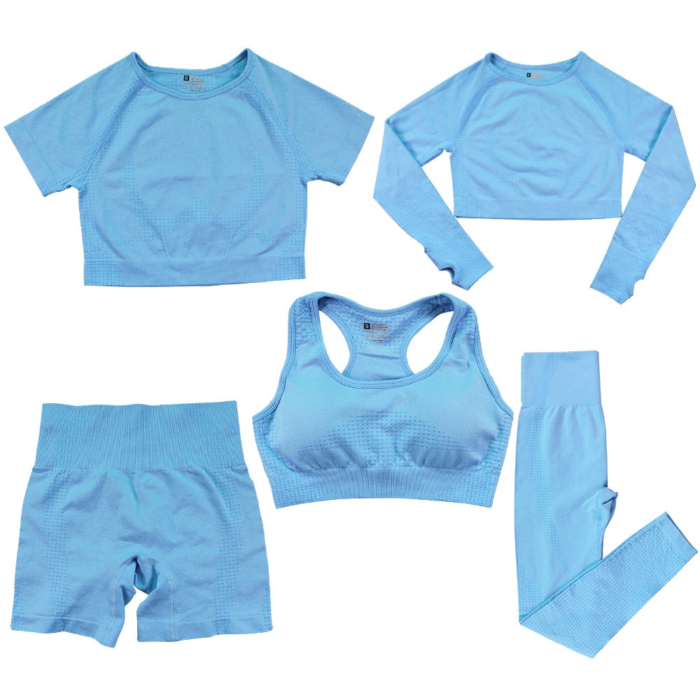 2 to 5 Pieces Yoga Set