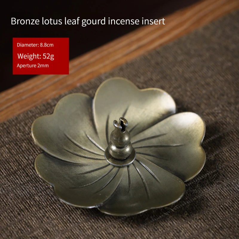 Lotus Incense Burner for Stick or coil Incense