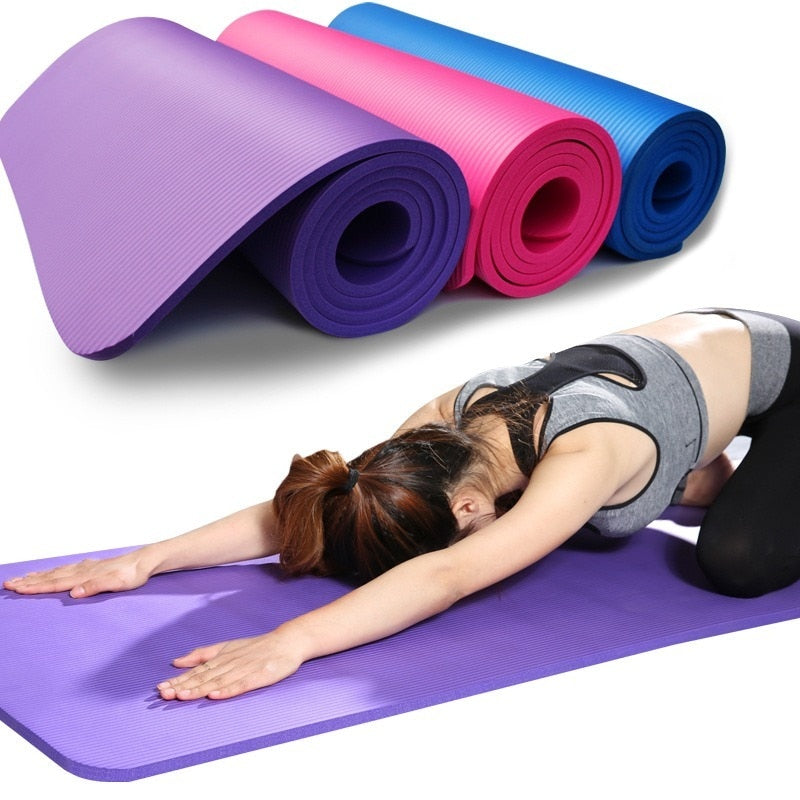 Comfort Foam yoga matt for Exercise, Yoga, and Pilates