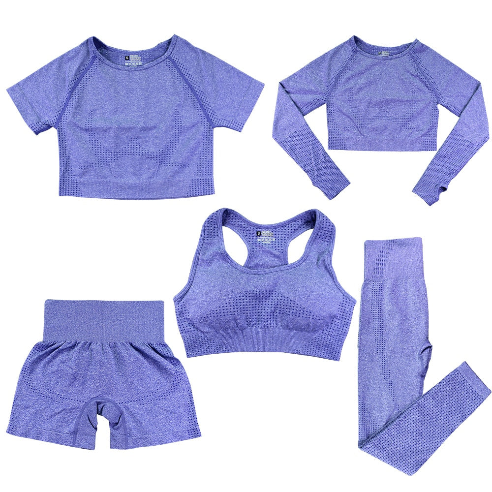 2 to 5 Pieces Yoga Set